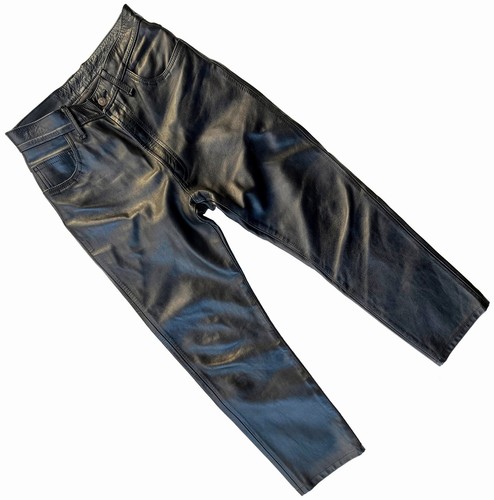 Aero leathers leather trousers - leather,