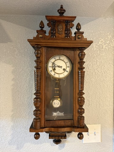 Antique vintage junghans wall - antique/vintage,