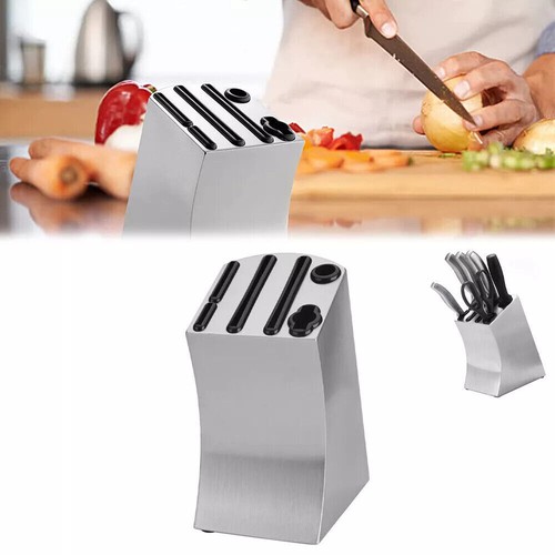 Stainless steel knife holder - stainless,
