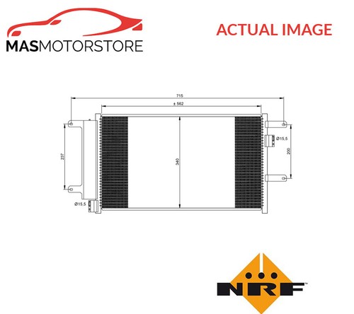 Air con condenser - air, nrf