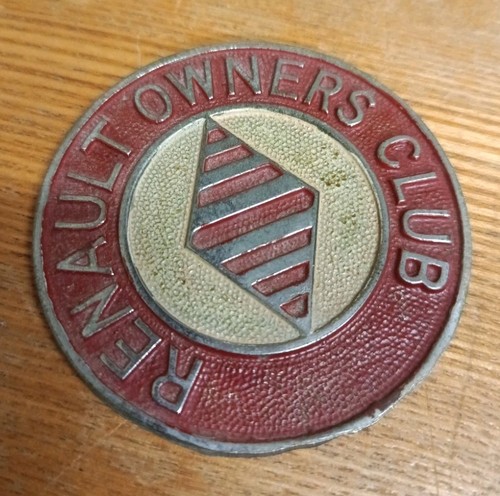 Rare vintage renault owners - -,