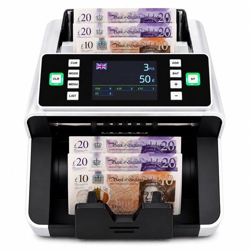 Money counting machine mixed - money,