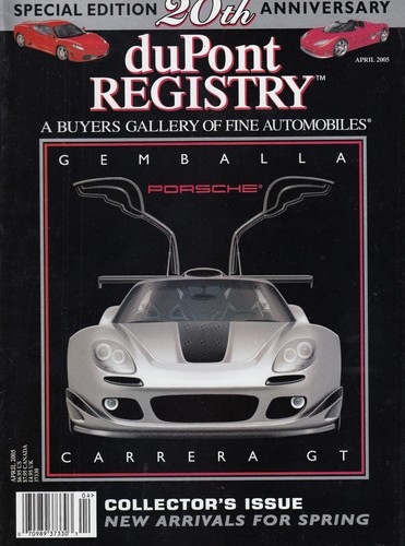Dupont registry april 2005 - dupont,