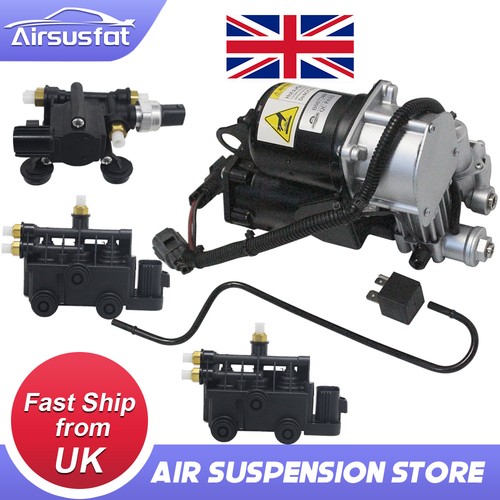 Air suspension compressor - air, compressor+3x