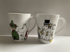 Moomin Mugs X2 Rare Uk Only