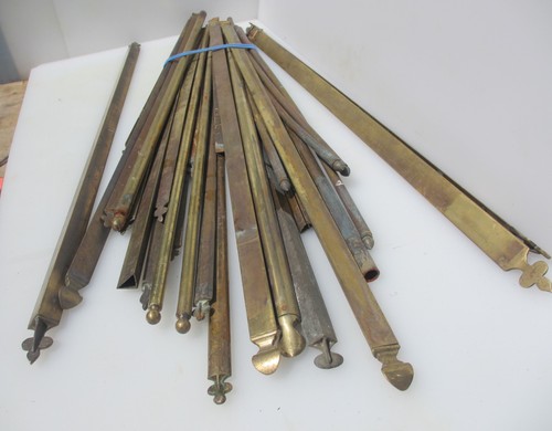 Antique brass stair - antique,