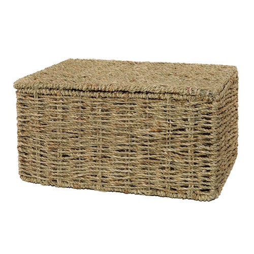 Seagrass woven storage - storage, basket
