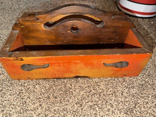 Vintage handmade wood - vintage,