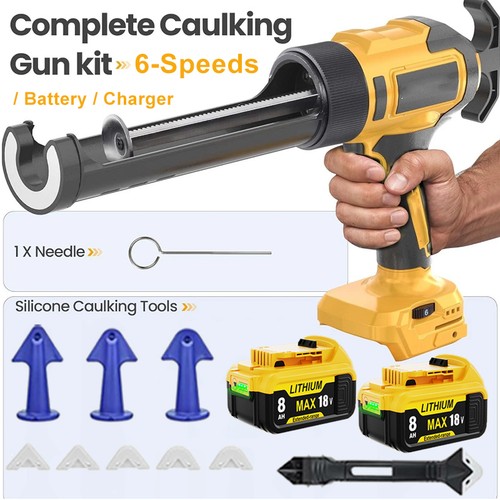Cordless caulking gun silicone - gun,