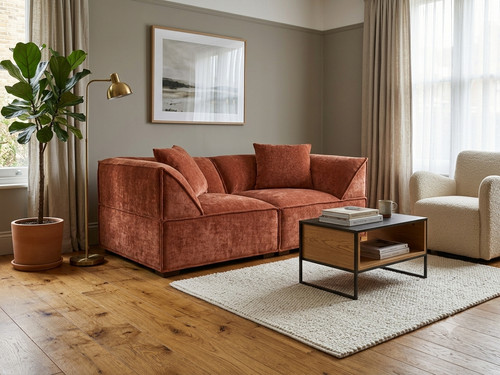 Luxury seater velvet fabric - seater,