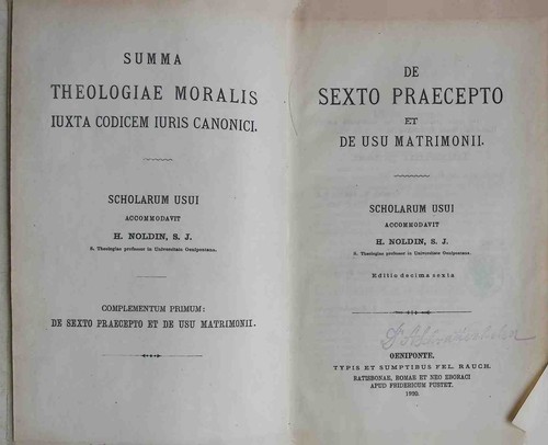 Summa theologiae moralis iuxta - moralis,