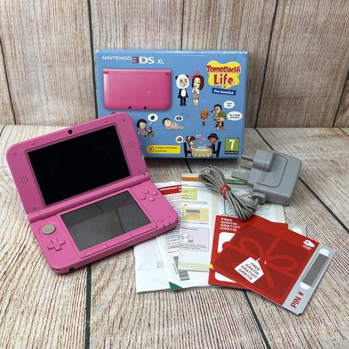 Nintendo 3ds pink handheld - 3ds,