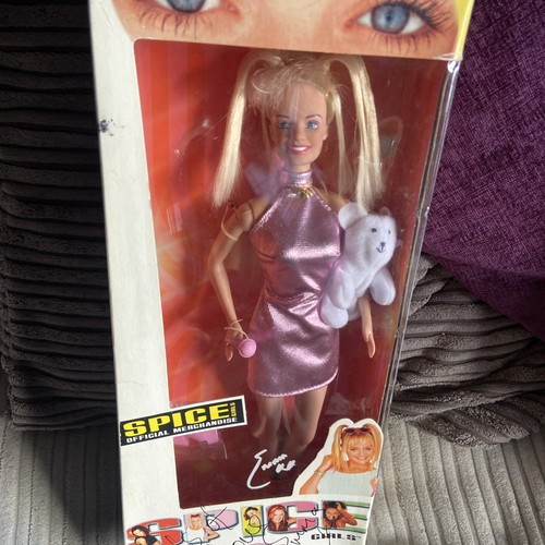 Spice girls emma - box, signed