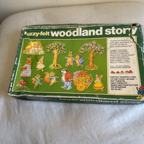 Fuzzy felt woodland story - fuzzy,
