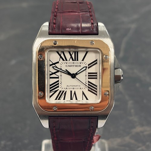 Cartier santos 100 medium - santos,