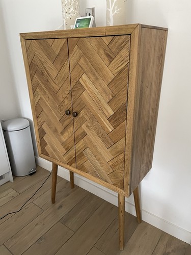 Brushed glazed solid oak - brushed,