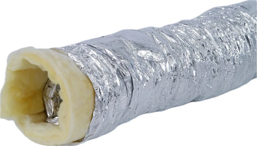 Aluminium insulated ducting - ducting, 4"