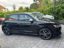 Audi A1/S1 OEM 18 Inch Black / Polished Wheels Set of 4  with Bridgestone tyres 