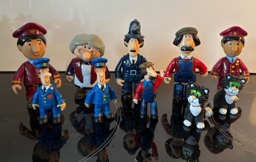 Vintage postman pat figures - vintage,