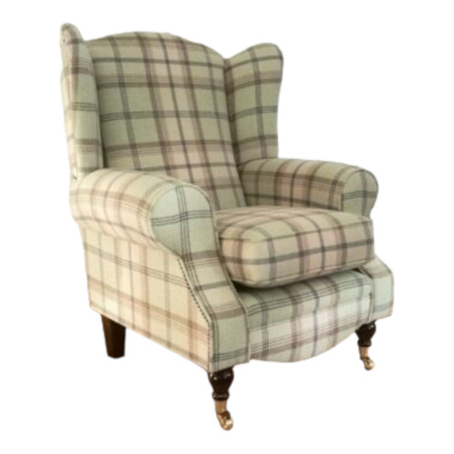 Wing back fireside queen anne - wing,