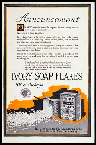 Rare 1919 ivory soap flakes - rare,
