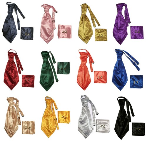 Adult mens satin wedding ruche - adult,