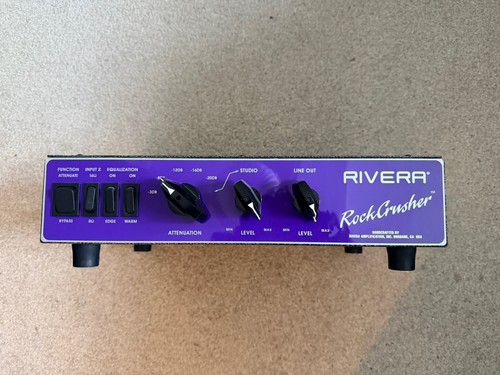 Rivera rock crusher attenuator - rivera,