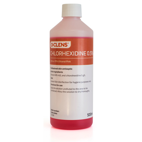 Clens chlorhexidine in - 0.5%,
