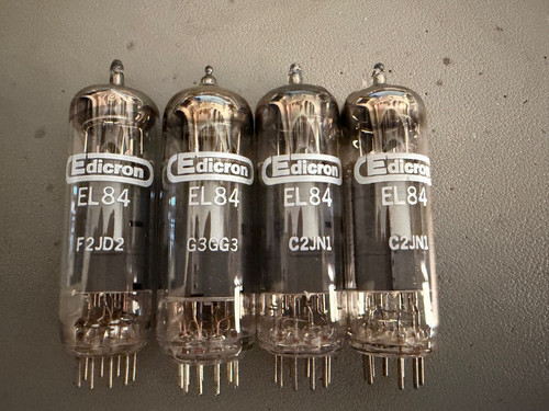 Quad edicron el84 tubes nos - tubes,
