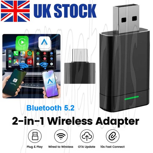 2in1 wireless carplay - carplay, adapter