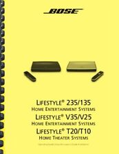 Bose Lifestyle V35 V25 OWNER'S USER MANUAL and INSTALLATION GUIDE