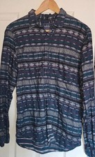 Topman Aztec Pattern Shirt