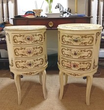 Pair french bedside - french, tables