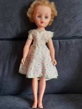 LARGE 18” VINTAGE RODDY DOLL..BLOND HAIR WITH PATTERNED DRESS..GOOD CONDITION 