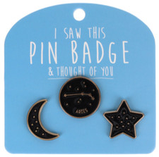 Pin Badge Set - Star Signs ~