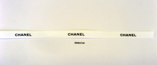 Chanel ribbon white - ribbon,