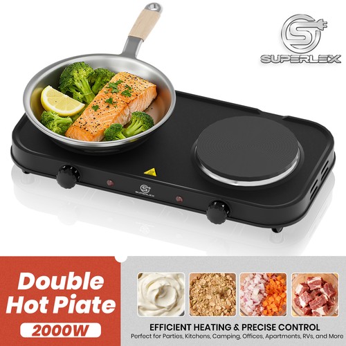Superlex twin hot plates - twin,