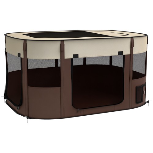 Pawhut portable dog pen - portable,