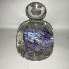Large Heavy Glass Paperweight