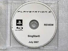 SingStar PS3 REVIEW DISC