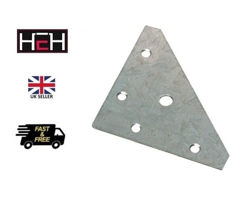 Corner brace flat metal fixing - flat,