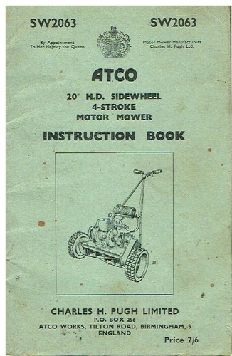 Atco d sidewheel - h.d.,