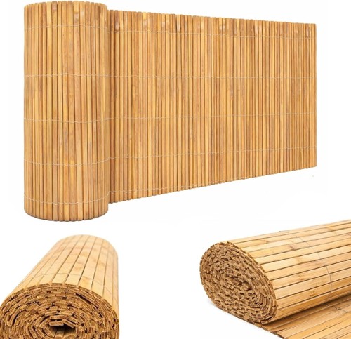Heavy duty bamboo fence - duty,