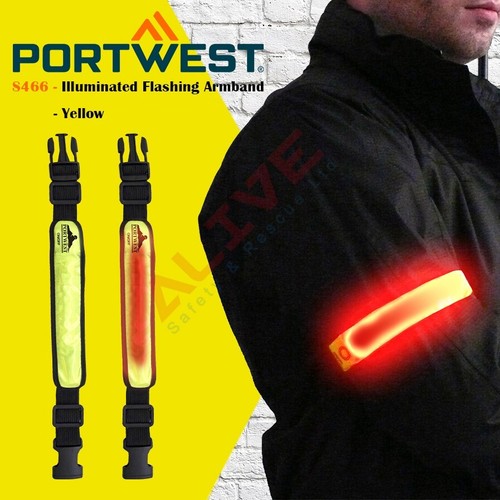 Portwest illuminated flashing - illuminated,
