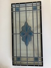 Double Glassed Leaded Light Stained Window Panel  (price per panel) three withs 