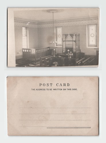 Postcard interior view - interior,