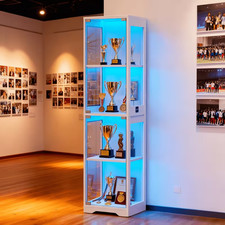 Corner Glass Display Cabinet