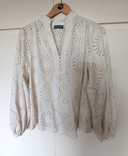 BNWT  Mint Velvet Cream Shell
