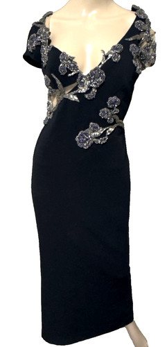 Marchesa couture floral bead - marchesa,