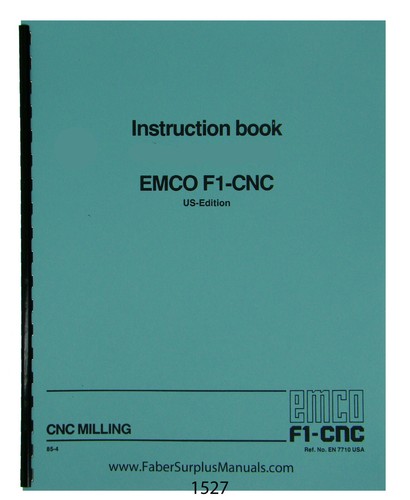 Emco cnc milling machine - ,